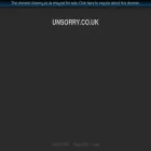 unsorry.co.uk