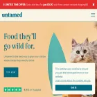 untamedcatfood.com