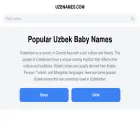 uzbnames.com