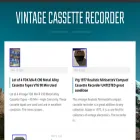 vintagecassetterecorder.com