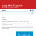 wagenbach.de