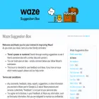 waze.uservoice.com