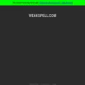 weakspell.com