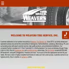 weaverstires.com