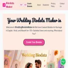 weddingbiodatamaker.in