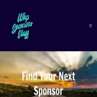 whosponsorsstuff.com