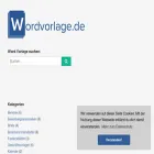 wordvorlage.de