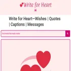 writeforheart.com