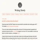 writingslowly.com