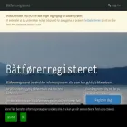 båtførerregisteret.no