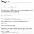 Lazy.js