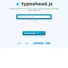 Twitter typeahead.js